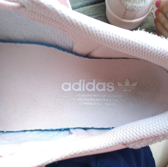 Adidas Superstar Icy Icey Pink Leather Sneakers - Picture 6 of 7
